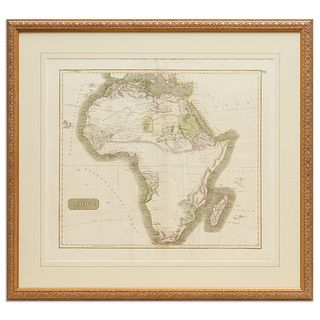 J&G Menzies, engraved map of Africa