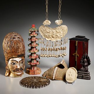 Asian decorative object collection