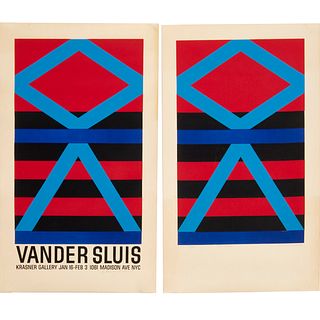 George Vander Sluis, (2) signed silkscreen prints