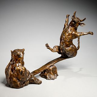 Susan Read Cronin, bronze sculpture, 2000