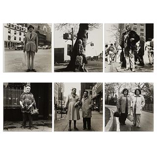 Diane Arbus (style), (6) photographs, 1960s/70s