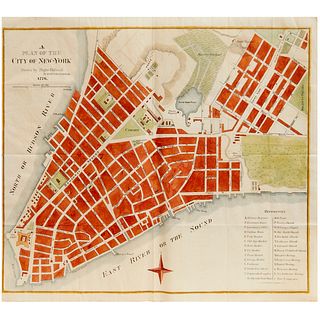 Plan of the City of New-York, 1776