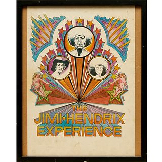 David Byrd, The Jimi Hendrix Experience poster