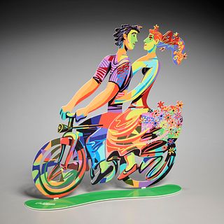 David Gerstein, bicycle built for two sculpture