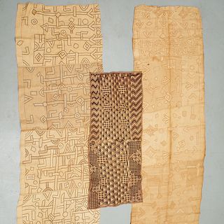 Kuba Peoples, (3) textiles
