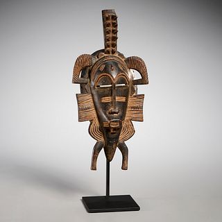 Senufo Peoples, Kpele mask, ex Wright
