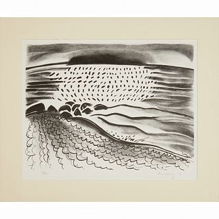 Martha Armstrong, signed lithograph, 1979