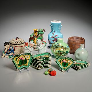 Group Chinese & Japanese ceramics