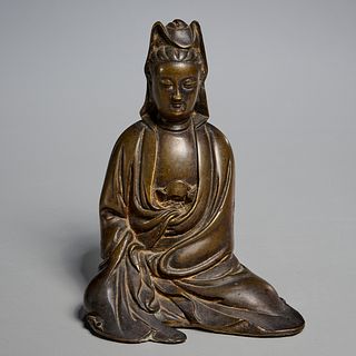 Japanese bronze Buddha