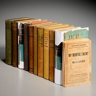 Willa Cather collection, (11) vols., 1913-1940
