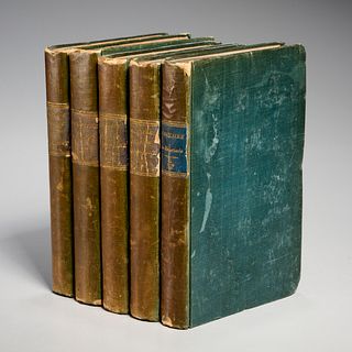 Voltaire: Henriade, Histories (5) vols., 1832-1835