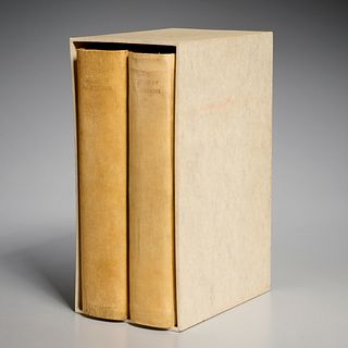 Fables of Fontaine, vellum binding, 1931