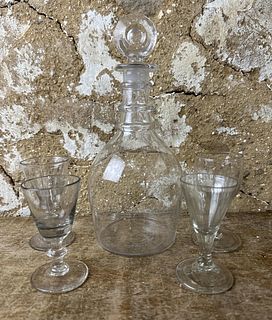 Decanter and Cordials