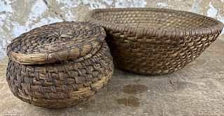 Rye Straw Baskets