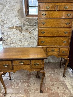 High Chest and Dressing Table