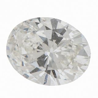 G.I.A. Certified 1.01 Carat Oval Diamond