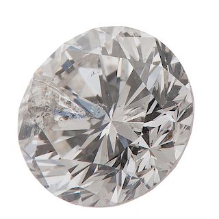 G.I.A. Certified 2.04 Carat Round Brilliant Cut Diamond