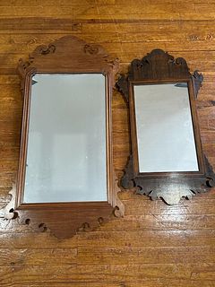 Two Chippendale Style Mirrors