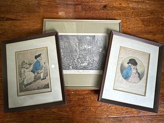 Three English Prints
