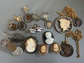 Cameos and Coin Jewelry