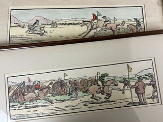 Two Jack Yeats Horse Prints