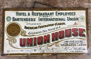 Union House Sign