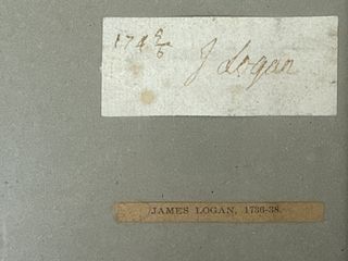 James Logan Signature