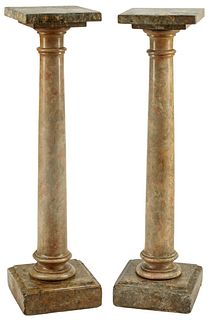 (2) NEOCLASSICAL STYLE PEDESTALS