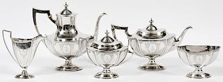 INTERNATIONAL STERLING TEA AND COFFEE SERVICE