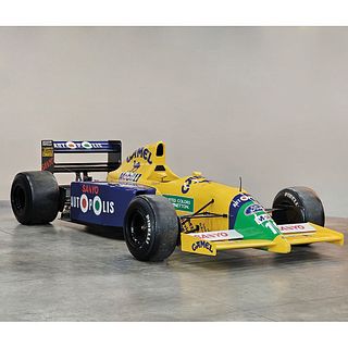 BENETTON F1 TEAM B190B - 1991. ROLLING CHASSIS.  PILOTOS NELSON PIQUET Y MICHAEL SCHUMACHER . Chasis y carrocería original temporada 91