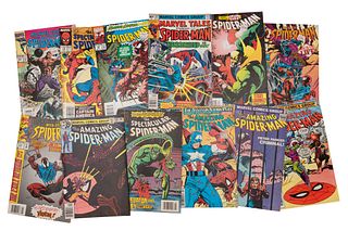 THE AMAZING SPIDER-MAN. New York: 1977 - 1993. Comics a color. Piezas: 10. Comics a color. Piezas: 12.