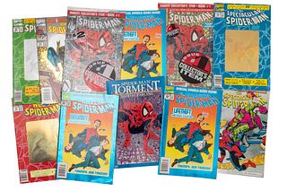 THE SPECTACULAR SPIDER-MAN. New York: 1990 - 1994. Comics a color. Piezas: 11.