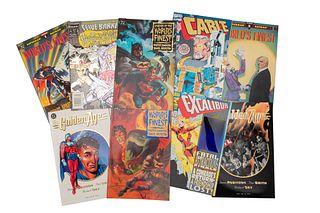 NÚMEROS ESPECIALES: MARVEL COMICS / DC COMICS. Excalibur; Hyperkind; The Golden Age; Superman-Batman. New York: 1993 - 1994. Piezas: 9.