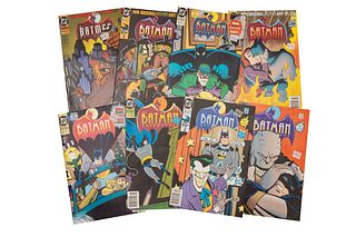 BATMAN ADVENTURES. Catwoman's Killer Caper; Joker's Late-Night; Racing Lizard; Last Tango in Paris. New York: 1992 - 1994. Piezas: 8.