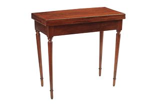 FRENCH FLIP-TOP CARD TABLE