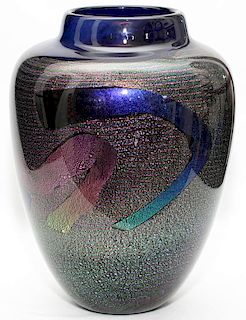 ART GLASS VASE 1998