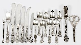 AMERICAN STERLING FLATWARE 43 PIECES