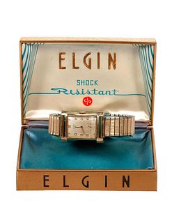 Vintage Elgin Watch With Box