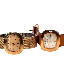 Two Vintage Bulova Men's Watches