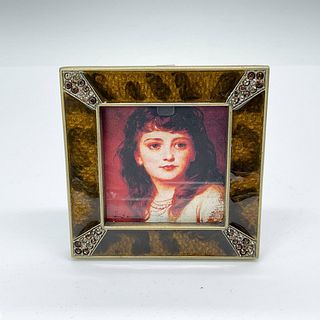 Jay Strongwater Small Picture Frame, Animal Print