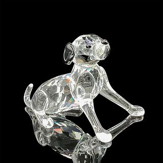 Swarovski Crystal Figurine, Sitting Dalmatian Puppy