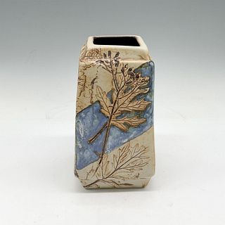 Tenmoku Studio Art Pottery Vase