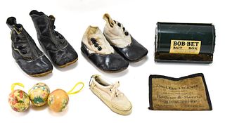 ANTIQUE TODDLER SHOES & MORE