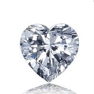 4.01 ct, F/VS2, Heart cut IGI Graded Lab Grown Diamond
