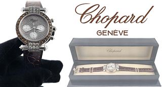 Chopard Imperiale Limited Edition 18k Gold Diamond Pave Dial Unisex Watch