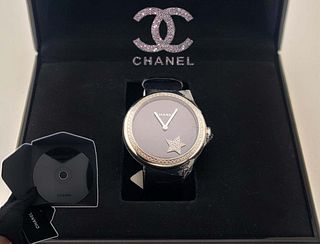 Chanel Mademoiselle Prive 38mm 18K White Gold