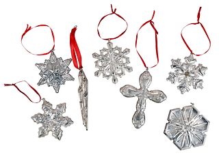 27 Gorham Silver Christmas Ornaments