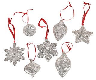 23 Sterling Christmas Ornaments