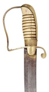ARTILLERY OFFICER SWORD, C. 1820