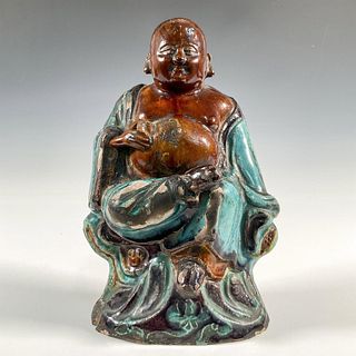 Chinese Ming Dynasty Terracotta Figure of Budai
